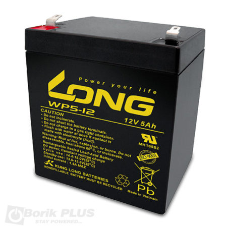 WP 5-12 Olovna VRLA baterija 12V 5Ah