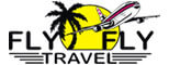 Fly fly travel logo