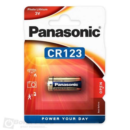 Panasonic baterija CR123