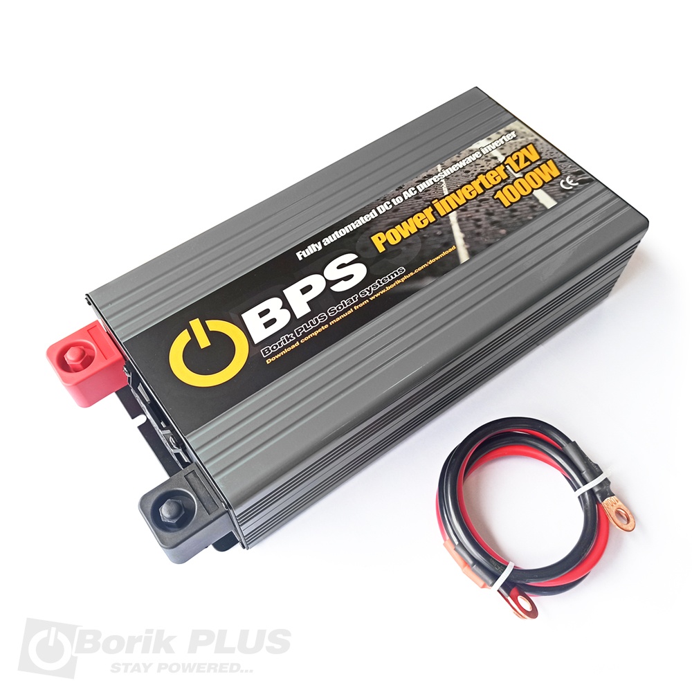 thumbnail image 2 of VOLTWORKS VS-1000PB Pure Sine Wave Power Inverter – 1000W, DC 12V To AC 110-120V – Used 2 of 5
