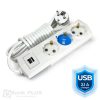 Produzni-kabl 3 mesta sa usb 3 metra