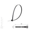 Vezica 150 x 2 crna