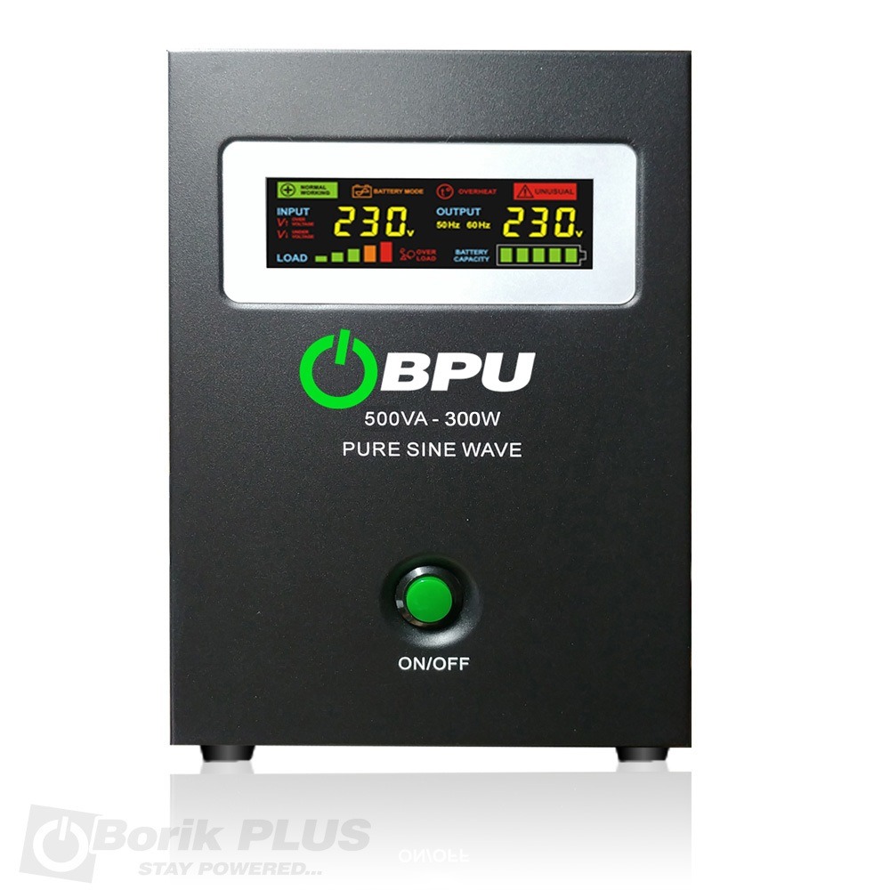 UPS BPU Long 500VA 300W, 12V-220V