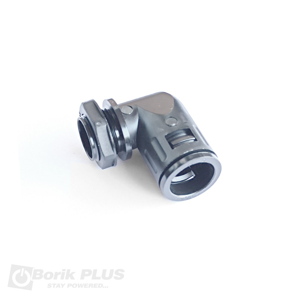 Kolenasti uvodnik u kutiju za bužir 15.8mm, CRNI Kolenasti uvodnik u kutiju za bužir 15.8mm, CRNI